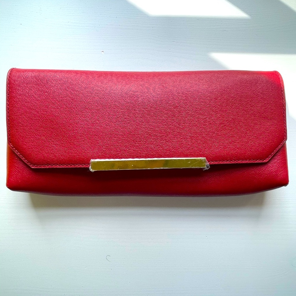 JCrew Red Clutch NWT